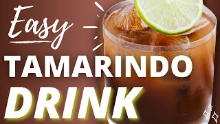 Tamarindo Drink Recipe Agua de Tamarindo [upl. by Plate834]