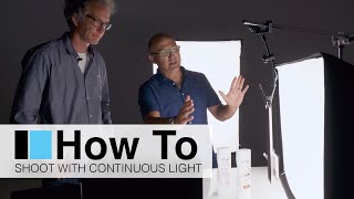 How To Use Continuous LED Lighting For Packshot Photography [upl. by Leirrad816]