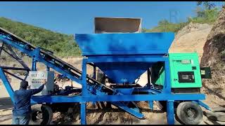 low price Simple dry ready mix concrete mixing batch plant for sale [upl. by Aillimac212]