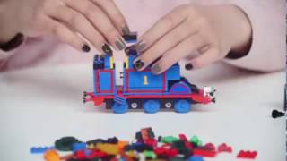 LOZ MINI BLOCK Thomas best children toy gift [upl. by Tanaka]