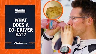 What Does a WRC CoDriver Eat [upl. by Ado282]