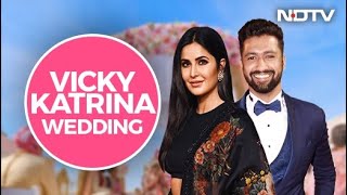 Katrina Kaif amp Vicky Kaushal Wedding On KatrinaVickys Wedding Day The Scene Outside Fort Barwara [upl. by Marc]