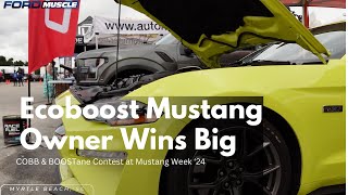 Catching Up with the CobbBOOSTane Winner at Mustang Week 2024 [upl. by Audly552]