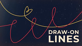 Drawon Line Animation Overlay  After Effects Tutorial [upl. by Carlstrom212]