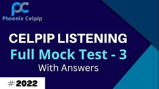 Celpip Listening Test  3 With Answers  Celpip listening Full Mock Test  Phoenix Celpip [upl. by Nednyl]