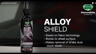 Diamondbrite Alloy Shield  wheel surface protection [upl. by Ydennek]