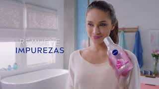 NIVEA MicellAIR  Agua Micelar con Agua de Rosas [upl. by Jessamyn]