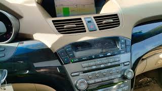 2007 Acura MDX Navigation Serial Number and Code [upl. by Tamaru]