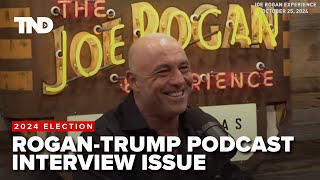 YouTube responds to RoganTrump podcast interview issue raised by users podcaster [upl. by Mays]