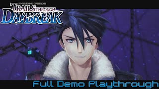 The Legend of Heroes Trails through Daybreak Switch  Full Demo Playthrough [upl. by Anerhs585]