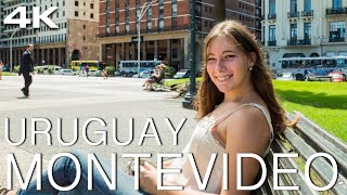 Montevideo Uruguay 4K Walk 🇺🇾 [upl. by Nayhr218]