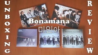 Unboxing Review  Bonamana ALL ver A both cover B Repackage amp Asia special [upl. by Jowett]