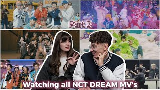 Watching all NCT DREAM MVs Beatbox Candy Graduation BFE Broken Melodies ISTJ Smoothie Part 3 [upl. by Ydnar]