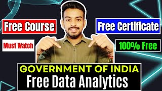 Data Analyst Free Course By Government ISRO With Certificate  Learn Online Free By ISRO learning [upl. by Cooperman]