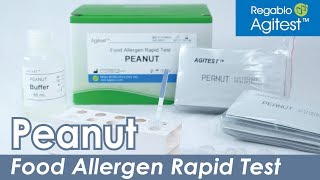 Agitest™ Food Allergen Rapid Test  Peanut Lab [upl. by Adna]