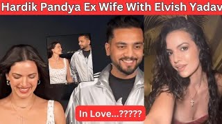 Natasa Stankovic Elvish Yadav Romantic Video Viral On Hardik Pandya Birthday Public Reaction [upl. by Nevs]