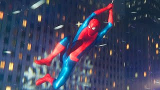 SpiderMan No Way Home  Final Swing Scene  Classic SpiderMan’s Suit  Movie Clip HD [upl. by Anire470]