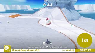 Super Mario Odyssey  Bound Bowl Snowline Circuit  4101 [upl. by Eiltan]