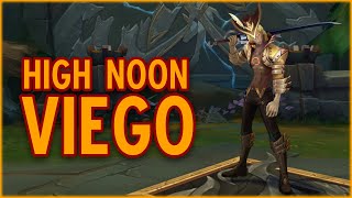 High Noon Viego Skin Spotlight  Custom Skin Showcase  Made by byrniesaunders [upl. by Llirpa963]