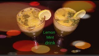 Lemon Mint drink recipe in hindi। party drink। एक ऐसी ड्रिंक जो कभी नही पी होगी आपने। [upl. by Behre4]