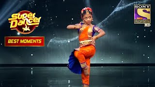 इस Junior Dancer के Amazing Bharatanatyam पर Judges हुए Mesmerize Super Dancer  Best Moments [upl. by Tessler]