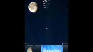 Gismeteo Weather Forecast LITE video demo [upl. by Stanly]