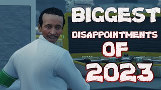 TOP 10 MOST DISAPPOINTING GAMES OF 2023 [upl. by Vada]