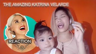 Vocal Coach Reacts to Katrina Velarde  Impersonating Singers BURN elliegoulding katrinavelarde [upl. by Hidie]