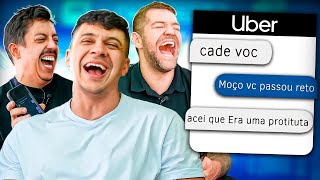 PERDERAM A NOÇÃO NAS CONVERSAS DO UBER 🤣 ft Renato Albani amp Victor Sarro [upl. by Borszcz]