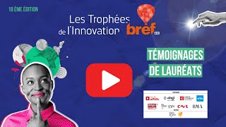 Témoignages de Lauréats  Trophées Bref Eco de linnovation 2023 [upl. by Azar]