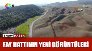 Yıkıcı depremin ardından fay hattından yeni görüntüler [upl. by Namzed]