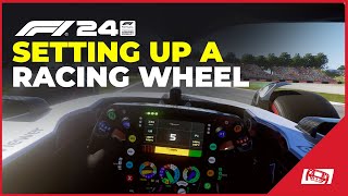 F1 24 How To Set Up Your Racing Wheel [upl. by Aivatnwahs459]