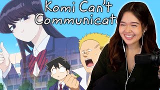 KATAI  ED2 REACTION Komi Cant Communicate Season 2 Episode 1 REACTION [upl. by Buzzell]