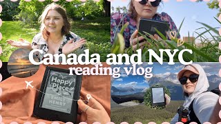 Canada and NYC reading vlog 🔆🏙️📖🍓 [upl. by Nathanson634]