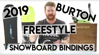 2019 Burton Freestyle Snowboard Bindings Review [upl. by Ellehsat975]