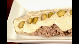 Receta de vitel toné  Alicante Sabores Naturales [upl. by Shulman728]