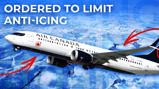 Transport Canada Directive Boeing 737 MAX Operators Must Limit AntiIcing System [upl. by Diver703]