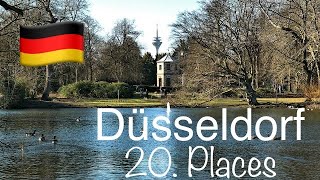 Düsseldorf Germany NRW 20 Places You Have To See In 4K [upl. by Ogir470]