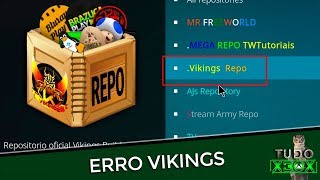 ERRO INSTALAÇÃO DO REPO VIKINGS COMO ARRUMAR ❌ XBOX ONE [upl. by Atnoed]