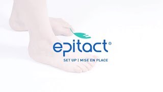 Mettre une Orthèse corrective hallux valgus double  EPITACT® [upl. by Nnahtur25]