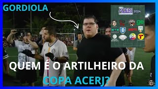 O ARTILHEIRO DA COPA ACERJ É DA CAZÉ TV [upl. by Repsihw]