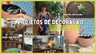 projetos de decoração vlog farmhouse [upl. by Yevoc]