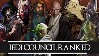 Ranking the Jedi Council From Weakest To Strongest Prequel Era [upl. by Thorma198]