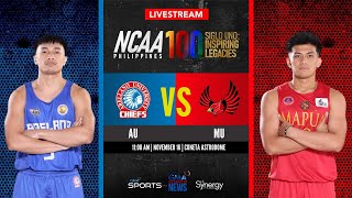 Arellano vs Mapúa Men’s Basketball  NCAA Season 100  Replay [upl. by Dwight]