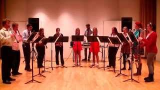 Alexis Ciesla  Balkan Groove  Clarinet Ensemble  DJ [upl. by Nhguavaj223]