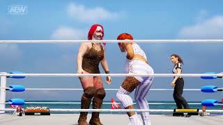 AEW Fight Forever  Abadon VS Ruby Soho [upl. by Zertnom532]