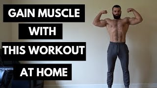 At Home Workout For Men No Equipment  Follow Along Workout [upl. by Enomar]