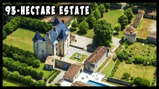 15th Century Château for sale Charente Maritime La Rochelle France [upl. by Akenom690]