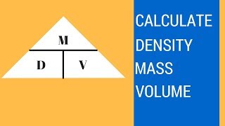 How to find density mass and volume [upl. by Sesiom]