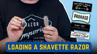 StepbyStep Guide Loading Your Shavette Razor Like a Pro [upl. by Narat]